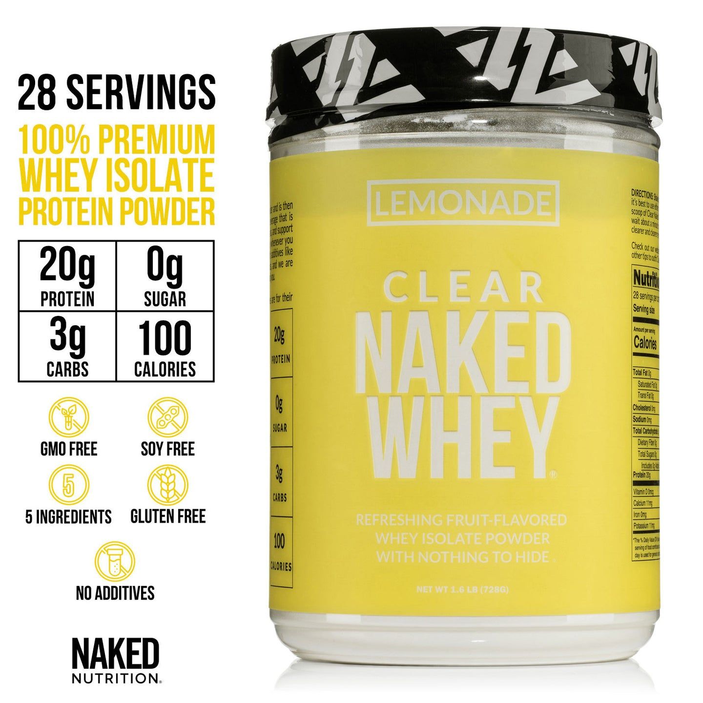 whey protein isolate lemonade